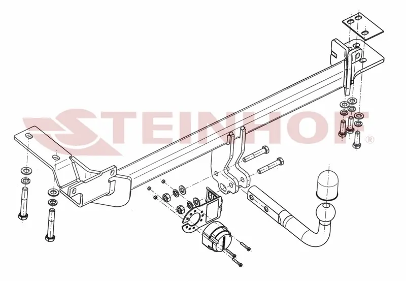 Tilhengerfeste Land Rover Range Rover Evoque I 2011 - 2018