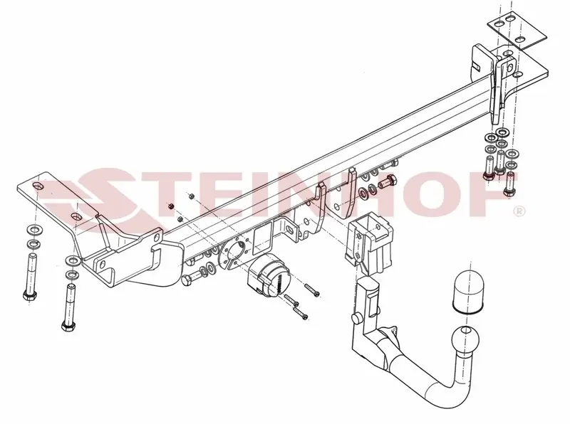 Tilhengerfeste Land Rover Range Rover Evoque I 2011 - 2018