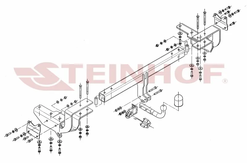 Tilhengerfeste Lexus RX III 2008 - 2015 | version with height control suspension