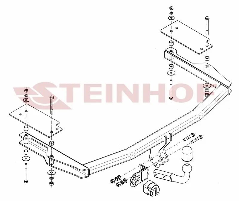 Tilhengerfeste Mazda 6 I (GG/GY) Stasjonsvogn 2002 - 2007 – bilde 2