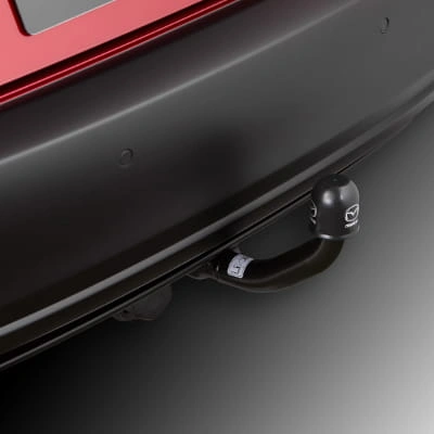 Tilhengerfeste Mazda CX-80 2024 -> │ med elsett Genuine® avtagbart towbar kit