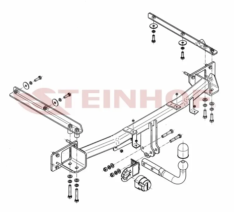Tilhengerfeste Mercedes-Benz C Klasse W203 2001 - 2007 – bilde 2