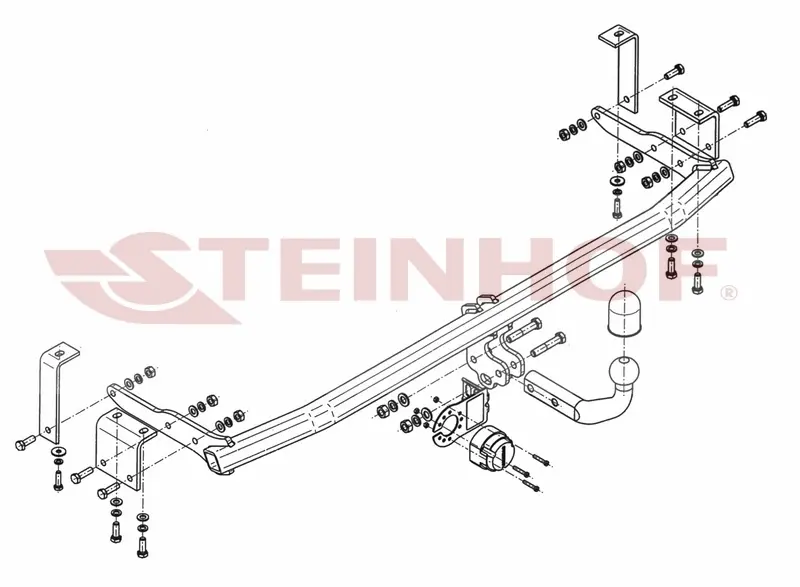 Tilhengerfeste Mercedes-Benz Citan (W 415)
(Compact /Long /Extra Long) 2013 - ...