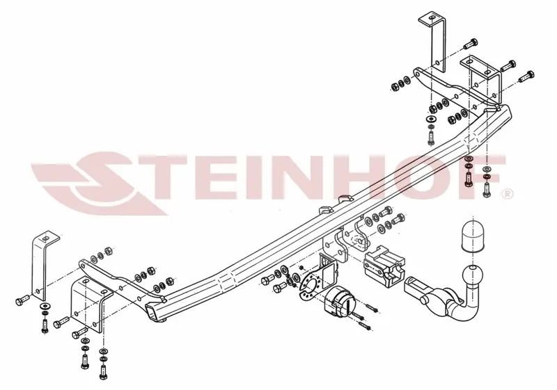 Tilhengerfeste Mercedes-Benz Citan (W 415)
(Compact /Long /Extra Long) 2013 - ...