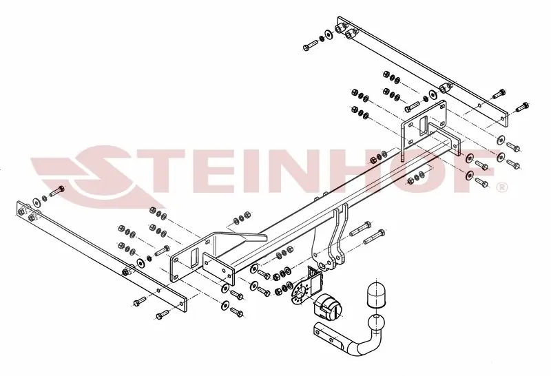 Tilhengerfeste Mercedes-Benz S 212 Esate E - Klasse 09/2009 - 2016 – bilde 2