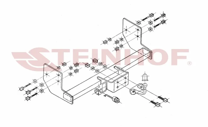 Tilhengerfeste Mercedes-Benz Viano (W639) 09/2003 - 2010 – bilde 2