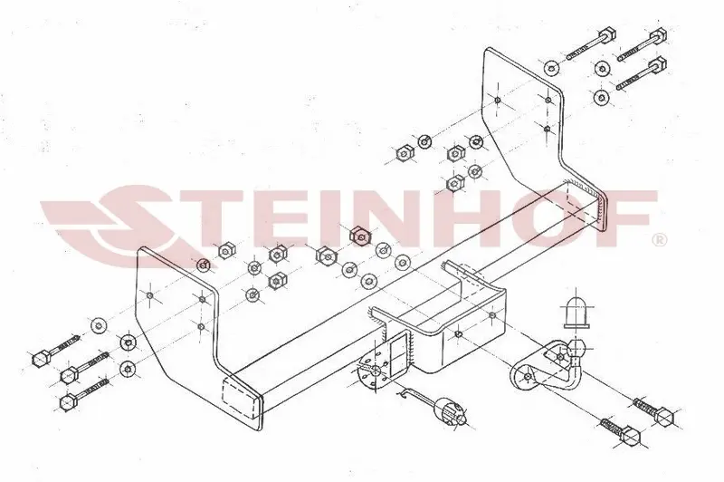 Tilhengerfeste Mercedes-Benz Viano (W639) 09/2003 - 2010 – bilde 3