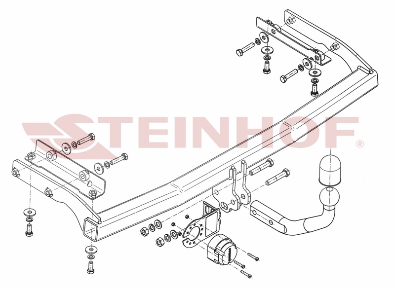Tilhengerfeste NISSAN Note 2006 - 2013