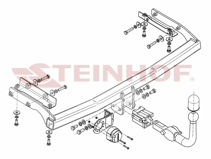 Tilhengerfeste NISSAN Note 2006 - 2013