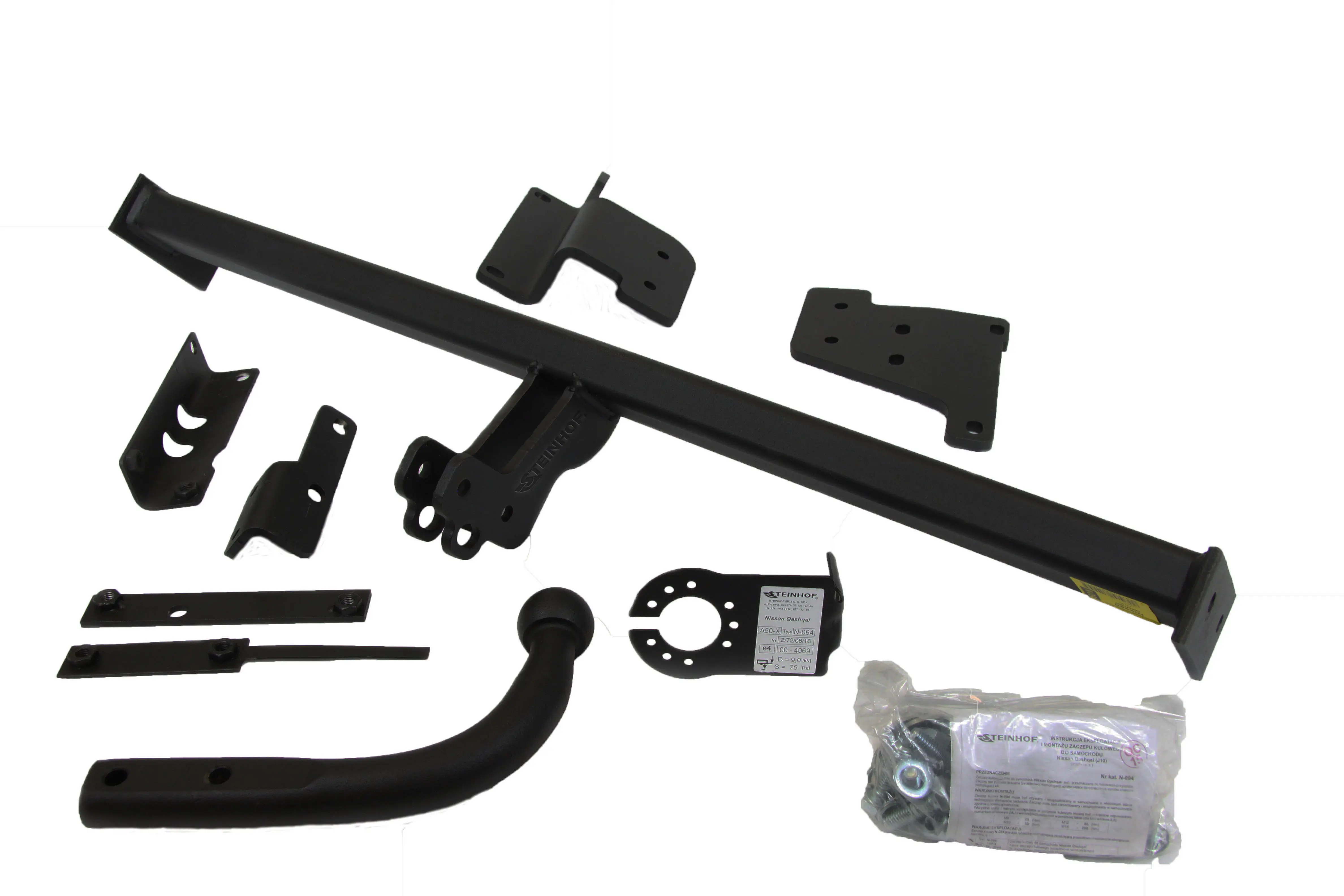 Tilhengerfeste NISSAN Qashqai +2 JJ10 2008 - 01/2014