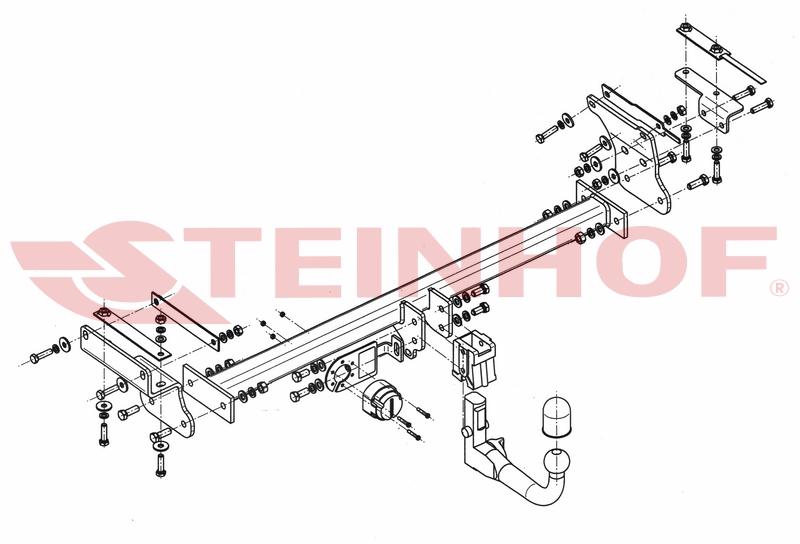 Tilhengerfeste Nissan Qashqai (J11) 2013 - 2021