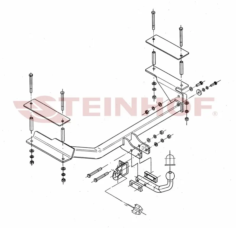 Tilhengerfeste Opel Astra G Stasjonsvogn 1998 - 2009 – bilde 2