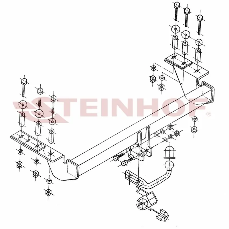 Tilhengerfeste Opel Astra H 2004 – 2014 – bilde 2