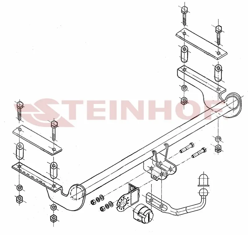 Tilhengerfeste OPEL Astra II (G) Coupe 06/2000 - 02/2005 – bilde 2