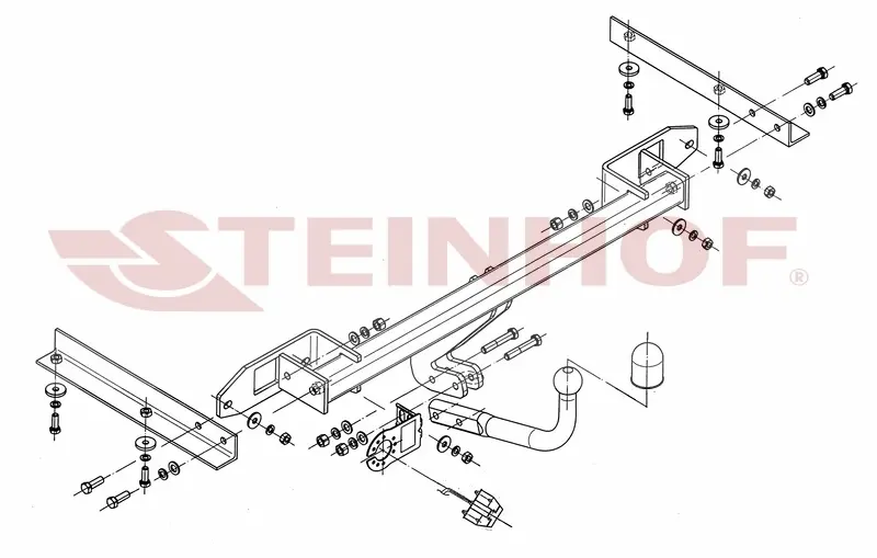 Tilhengerfeste OPEL Astra IV (J) 5D 
eksl. Flex-Fix
eksl. 1,6 Turbo 12/2009 - 09/2015