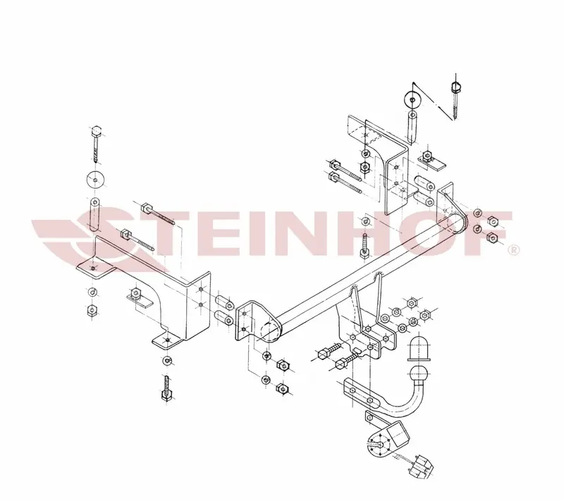Tilhengerfeste OPEL Combo Corsa 03/2002 - 2011 – bilde 2