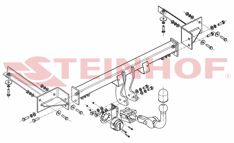 Tilhengerfeste OPEL Corsa E 3/5D 
eksl.Flex-fix 2014 - ...