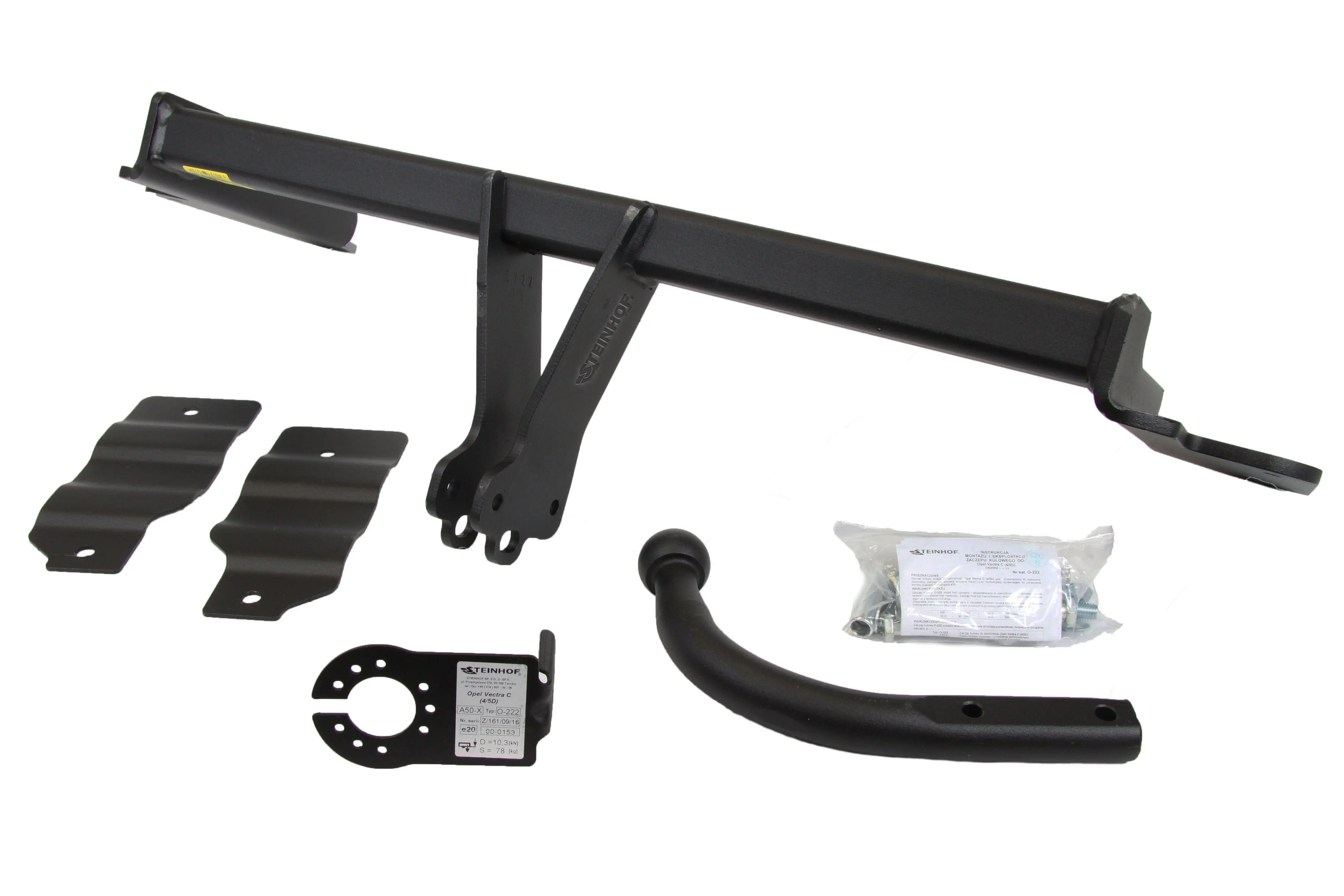 Tilhengerfeste OPEL Vectra C 4/5D 04/2002 - 2008