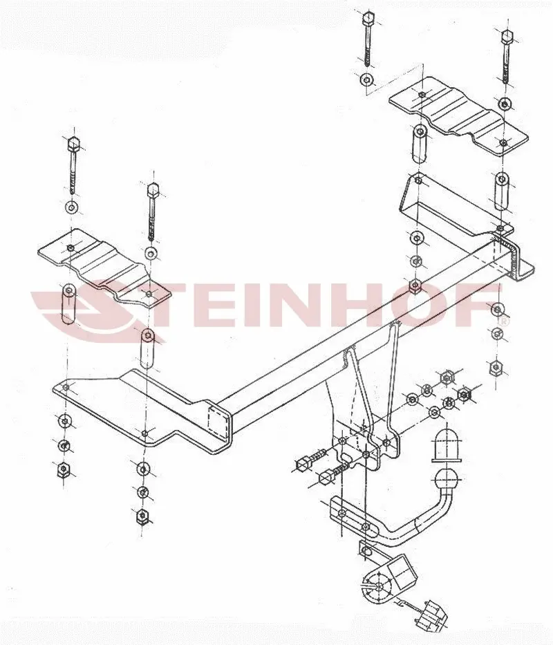 Tilhengerfeste OPEL Vectra C 4/5D 04/2002 - 2008 – bilde 2