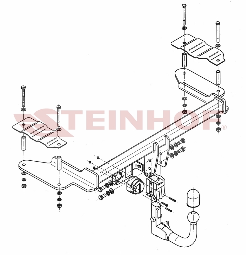 Tilhengerfeste OPEL Vectra C 4/5D 04/2002 - 2008