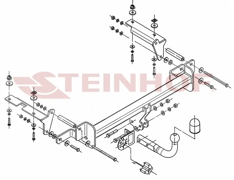 Tilhengerfeste Opel Zafira B 2005 - 2014 – bilde 2