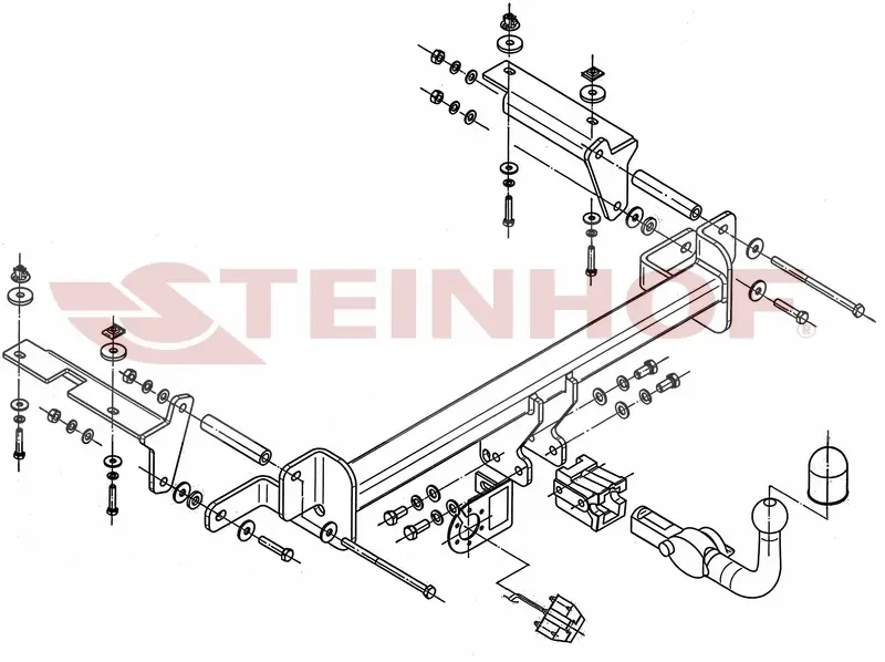 Tilhengerfeste Opel Zafira B 2005 - 2014 – bilde 2