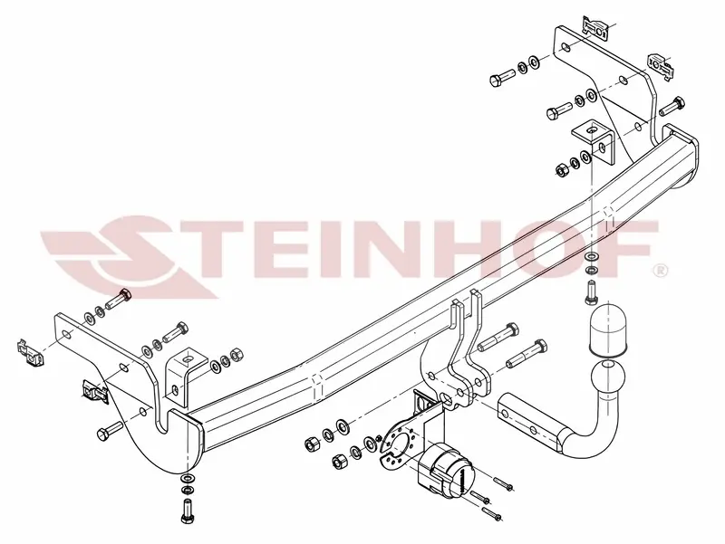 Tilhengerfeste PEUGEOT 207 3/5D 2006 - ...