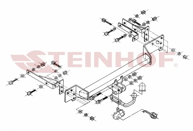 Tilhengerfeste RENAULT Clio II 3/5D 07/2001 - 2005 – bilde 2