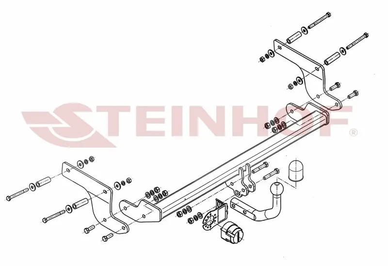 Tilhengerfeste RENAULT Clio IV 5D 09/2016 - ...