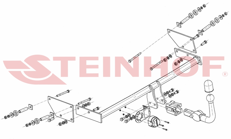 Tilhengerfeste RENAULT Grand Modus 2008 - ...
