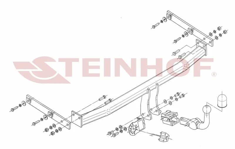 Tilhengerfeste RENAULT Grand Scenic 04/2009 - 2016