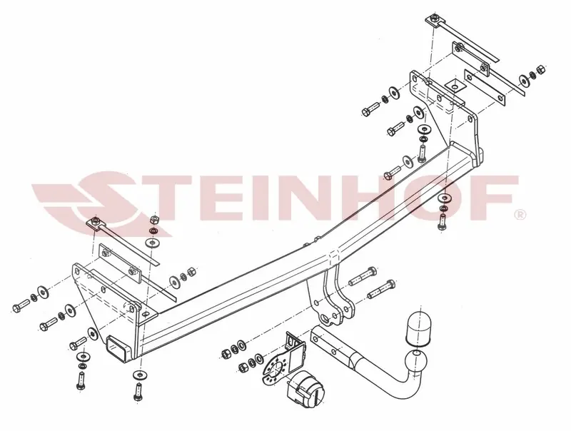 Tilhengerfeste RENAULT Koleos 09/2011 - 12/2015
