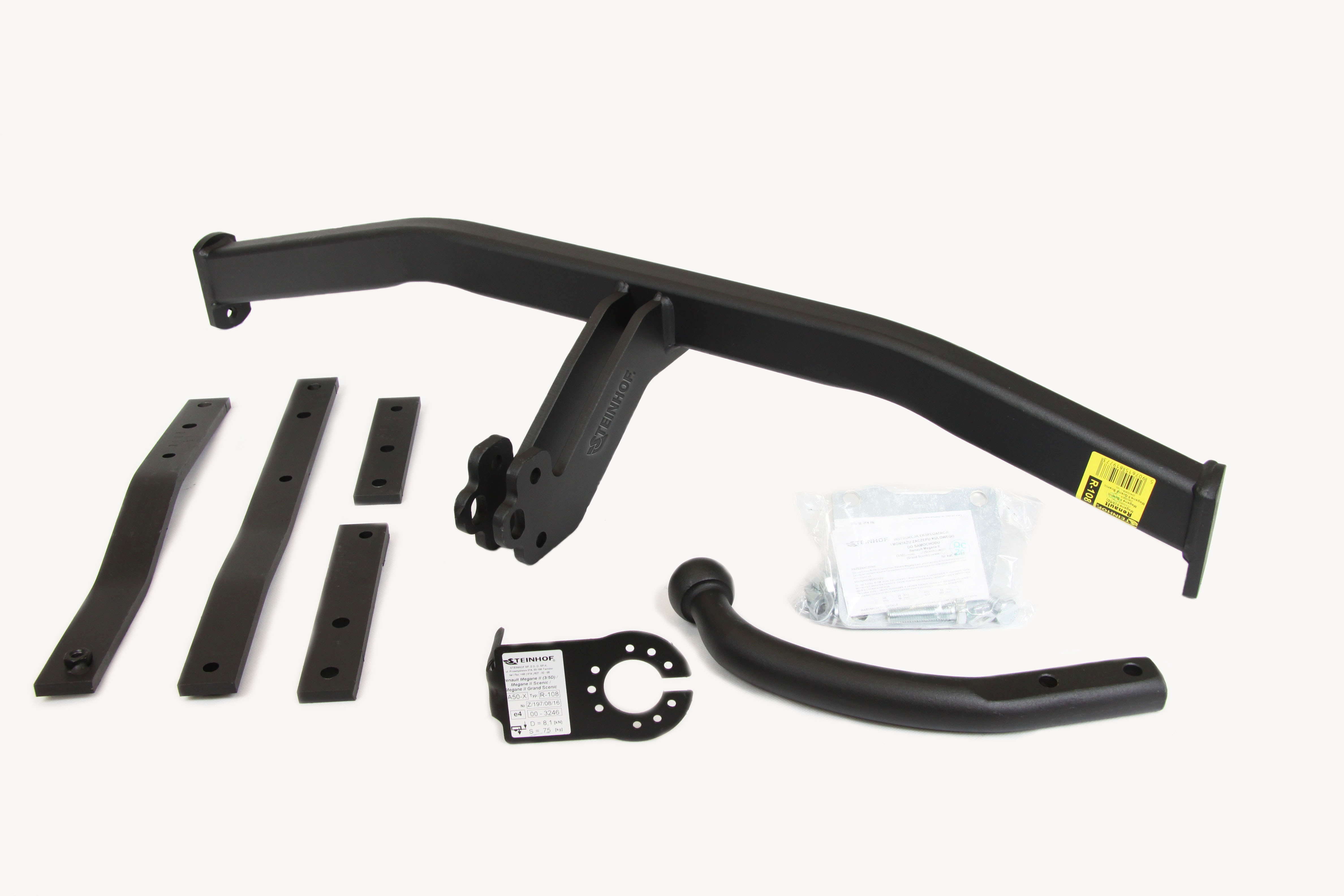 Tilhengerfeste RENAULT Scenic 07/2003 - 2009