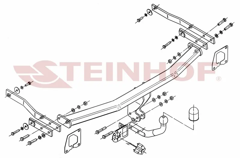 Tilhengerfeste RENAULT Scenic 07/2003 - 2009 – bilde 2