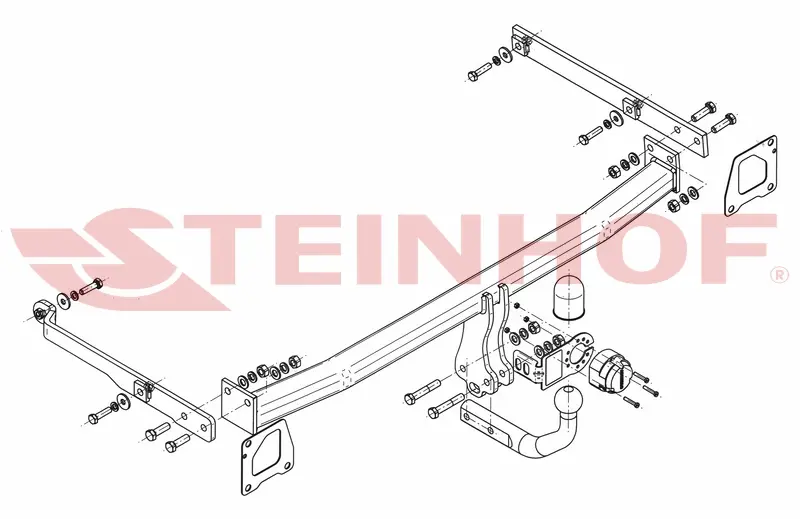 Tilhengerfeste RENAULT Scenic 07/2009 - 2016