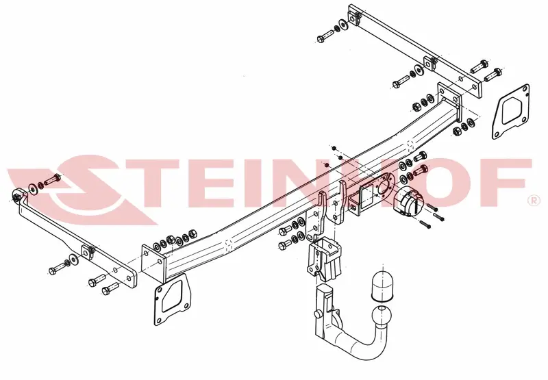 Tilhengerfeste RENAULT Scenic 07/2009 - 2016