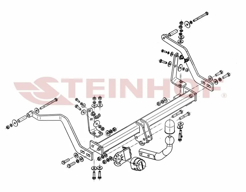 Tilhengerfeste RENAULT Scenic (eksl. 4x4) 1996 - 06/2003 – bilde 2