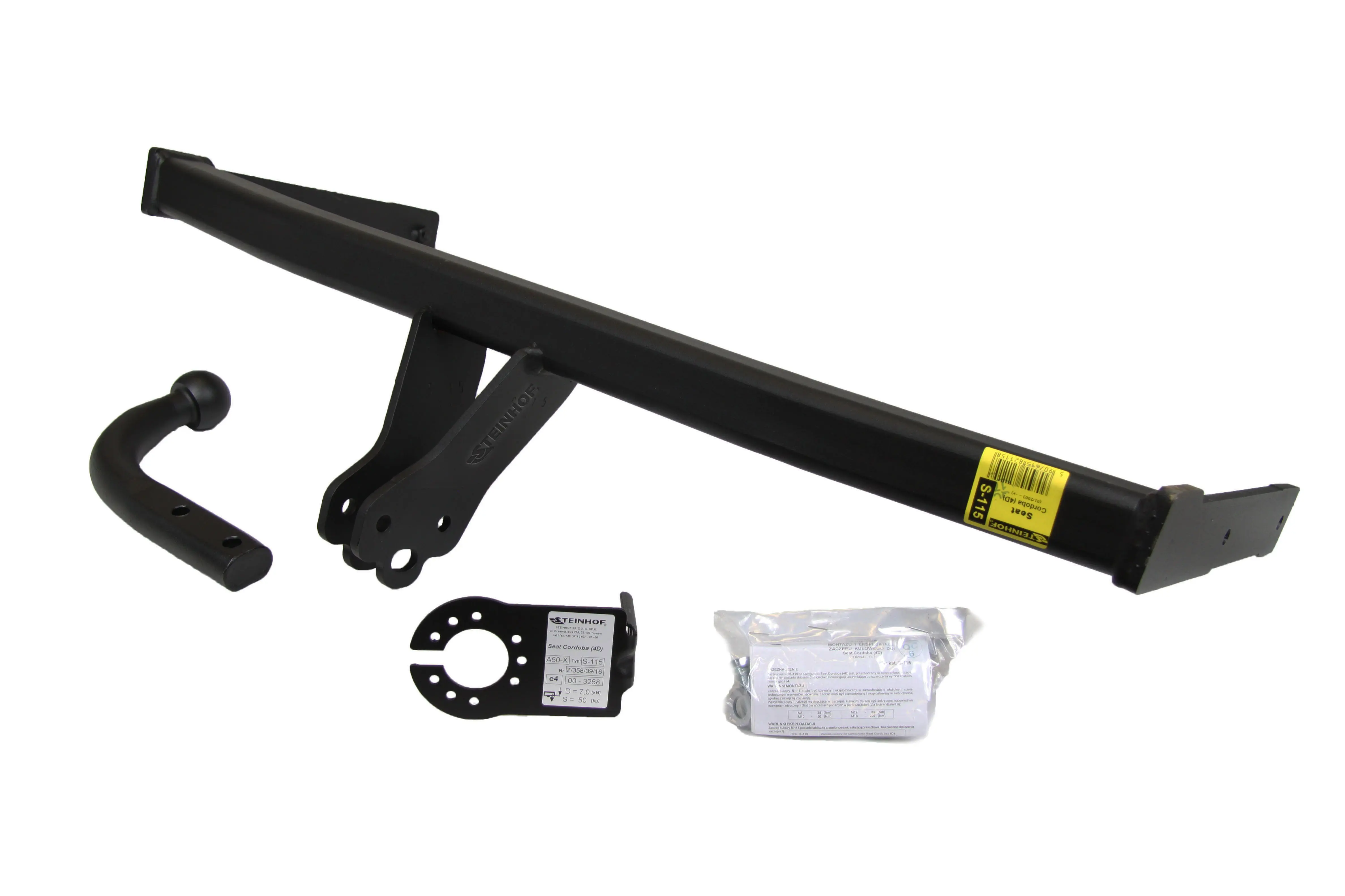 Tilhengerfeste SEAT Cordoba 4D 01/2003 - 2010