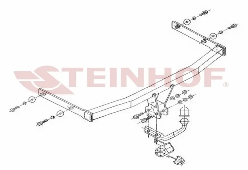 Tilhengerfeste SEAT Ibiza 3/5D 03/2002 - 07/2008 – bilde 2