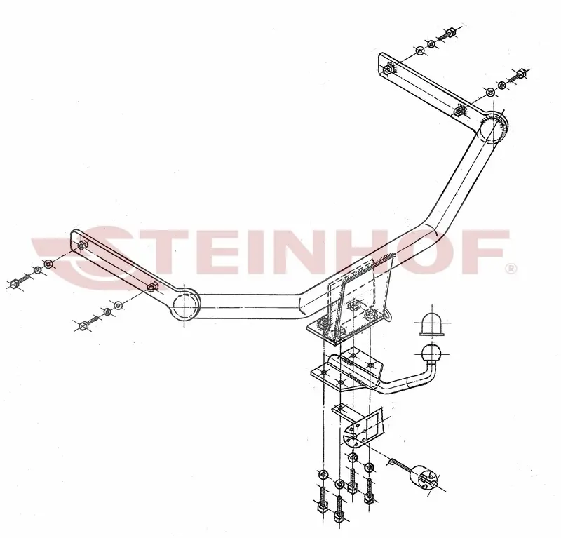 Tilhengerfeste SEAT Leon I 5D 2000 - 2005 – bilde 2