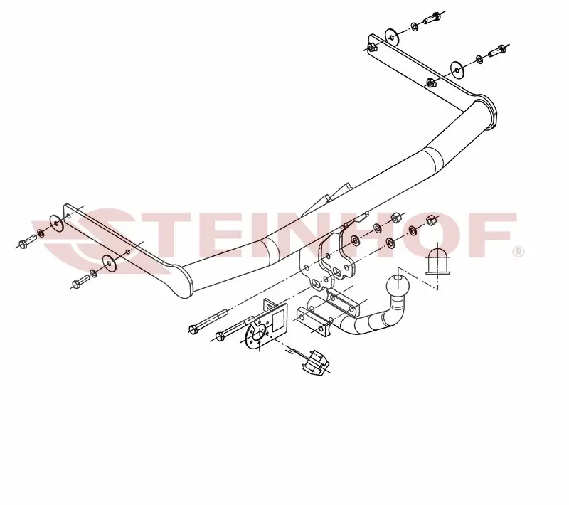 Tilhengerfeste SKODA Fabia II 5D 06/2010 - 2014 – bilde 2