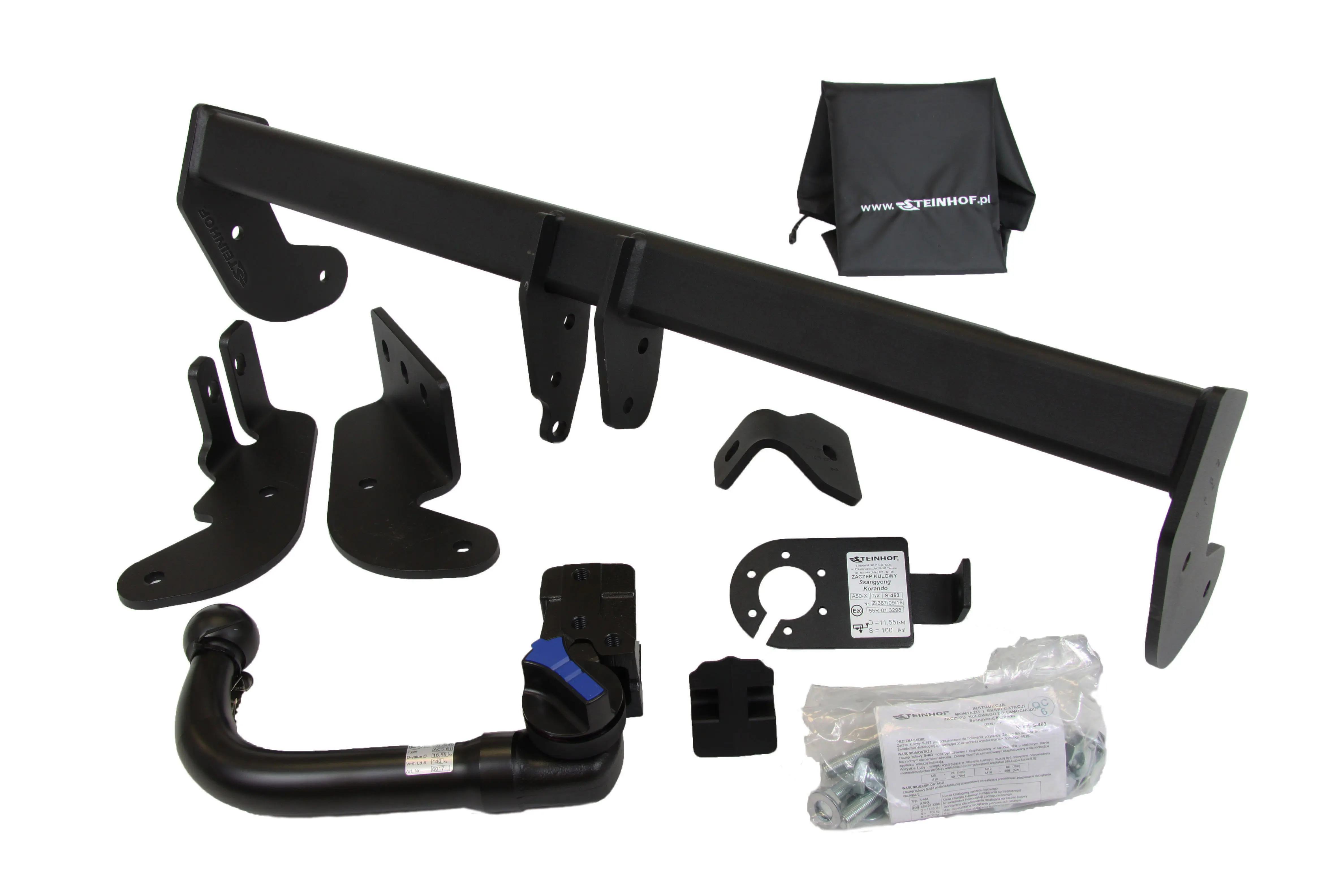 Tilhengerfeste SSANGYONG Korando 11/2013 - 2015