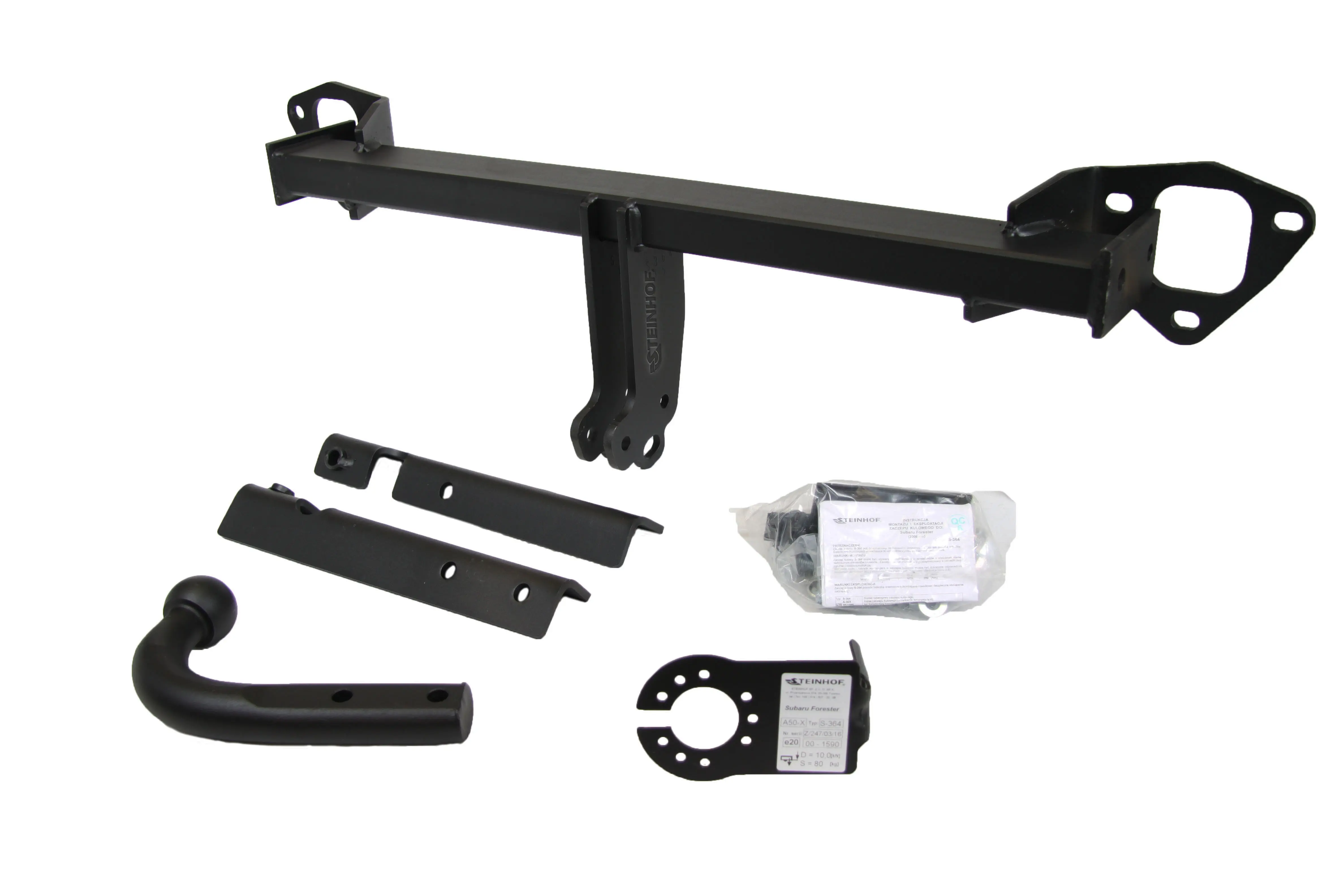 Tilhengerfeste Subaru Forester III 2008 - 2013