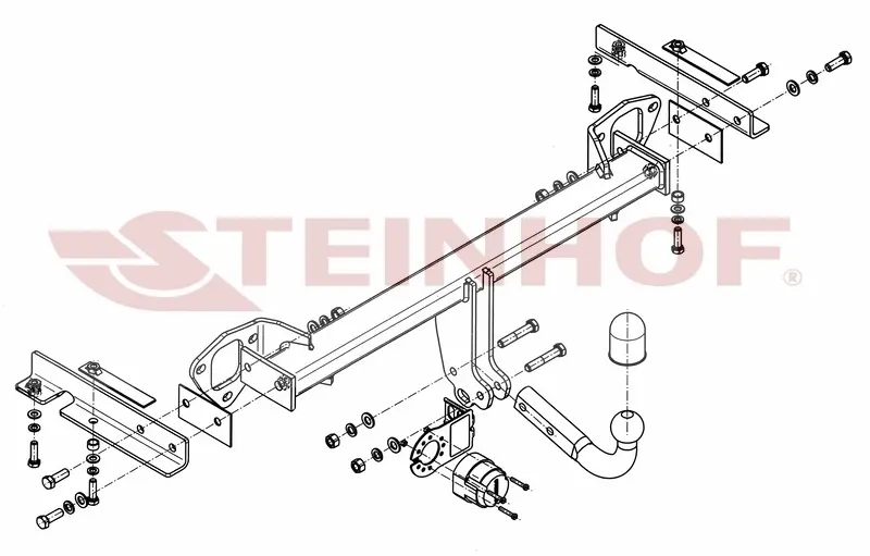 Tilhengerfeste Subaru Forester III 2008 - 2013 – bilde 2