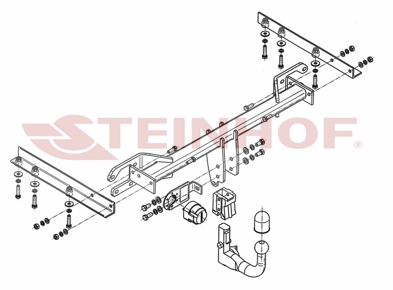 Tilhengerfeste Subaru Legacy Outback 2009 - 2015
