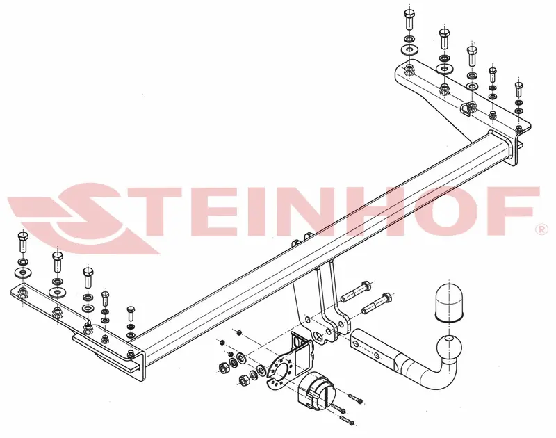 Tilhengerfeste SUBARU Legacy Outback 
(BE/BH) 11/1998 - 2004