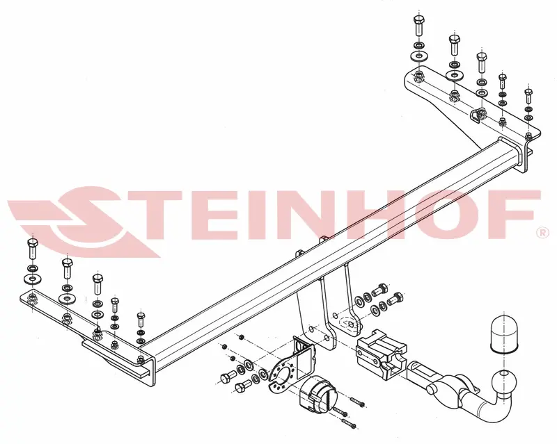Tilhengerfeste SUBARU Legacy Outback 
(BE/BH) 11/1998 - 2004