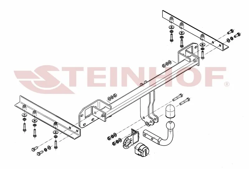 Tilhengerfeste SUBARU Legacy V 4D 09/2009 - ...