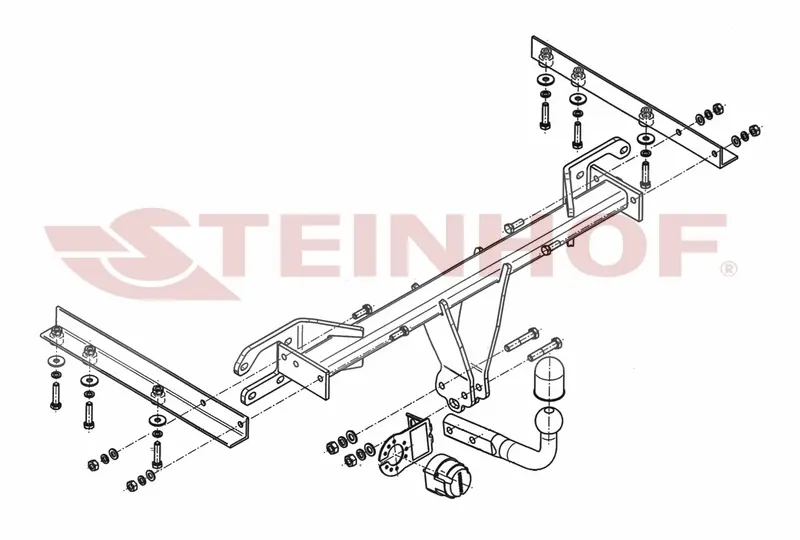 Tilhengerfeste Subaru Outback IV (BR) 2009 - 2014