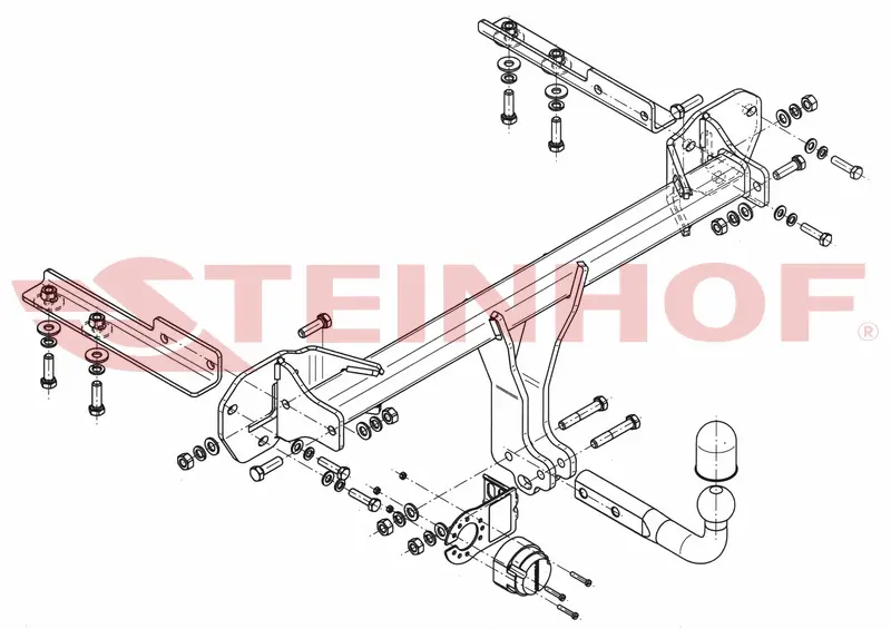 Tilhengerfeste Subaru XV I 2011 - 2017